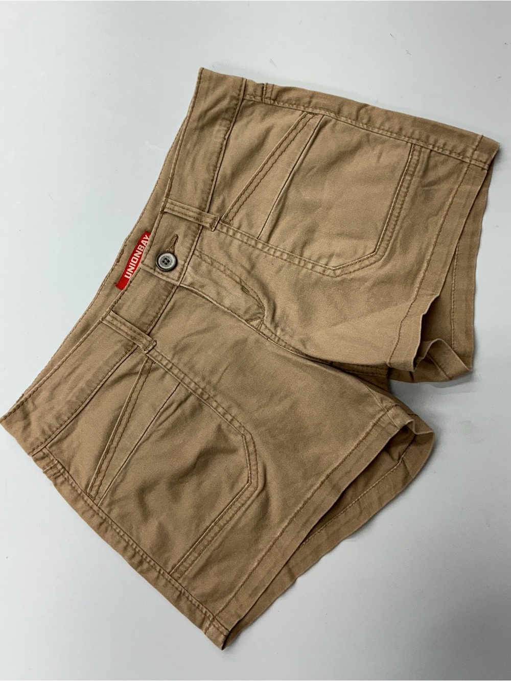 UNIONBAY Tan Utility Cotton Shorts